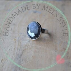 Handgemaakte ring Roos