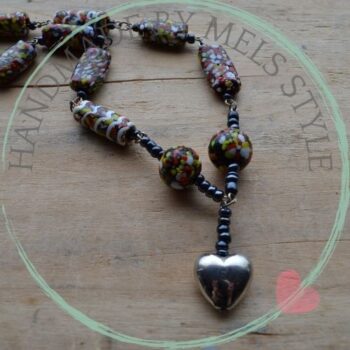 Handgemaakte hippe kip ketting