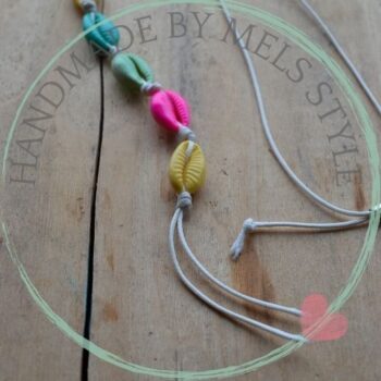 Handgemaakte schelpen ketting