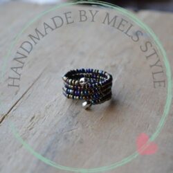 Handgemaakte ring Iris