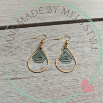 Handgemaakte oorbellen bohemian style