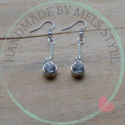Handgemaakte oorbellen swarovski kristallen