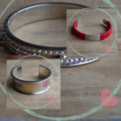 Handgemaakte armband heart