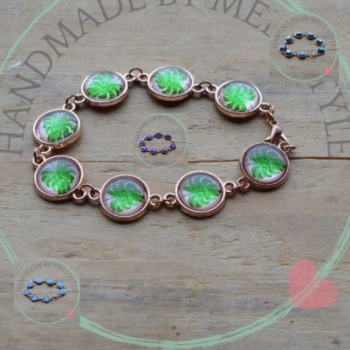 Handgemaakte armbanden glascabochons