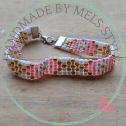 Geweven armband summer feeling