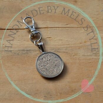 Handgemaakte sleutel & tassenhanger bohemian