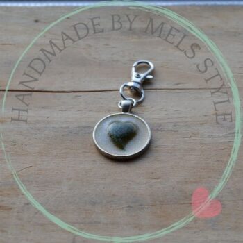 Handgemaakte sleutel & tassenhanger Love
