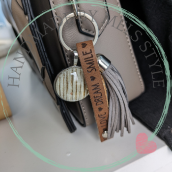 Handgemaakte sleutel & tassenhanger Mika - Afbeelding 2